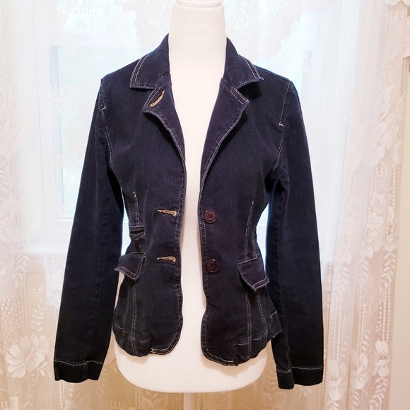 Rafaella Fitted Jean Jacket - Picture 5 of 6